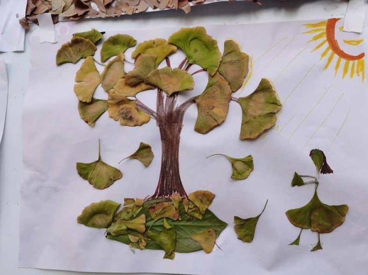 太有创意了!古城实小开展“秋•树叶”为主题的实践活动