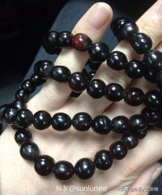菩提各种盘玩方法,21颗菩提根手串上手效果