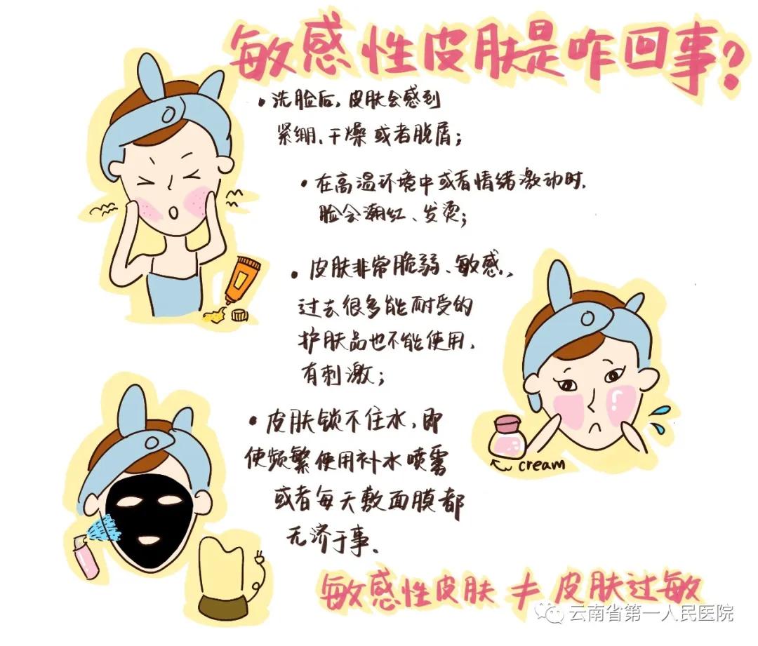 最近的脸又红、又痒、还发烫敏感性皮肤怎么办？