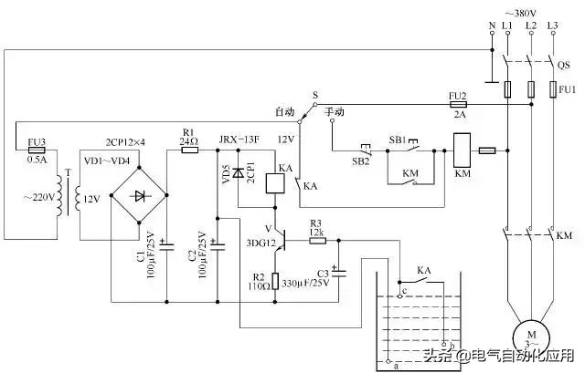 常用电气控制电路图设计方法,电气自动控制电路图