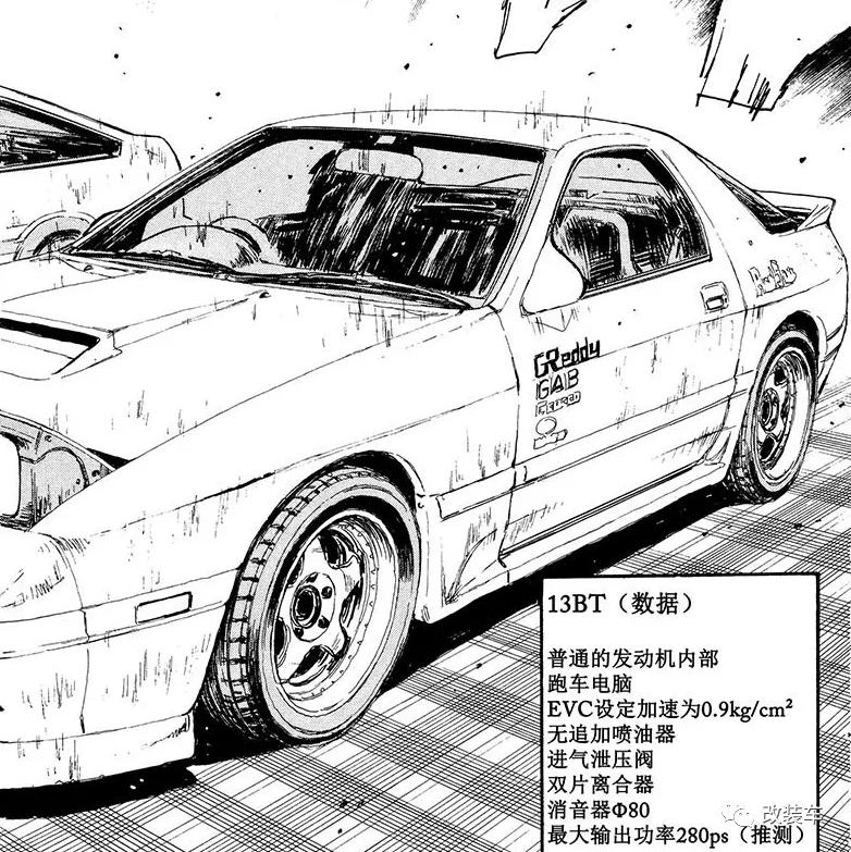 可以改jdm风格的车,头文字d的jdm车型盘点