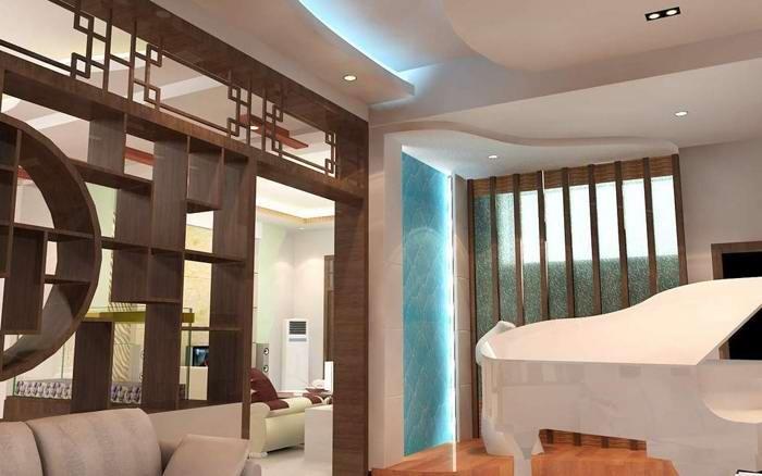 博古架隔断3米高,30多层博古架