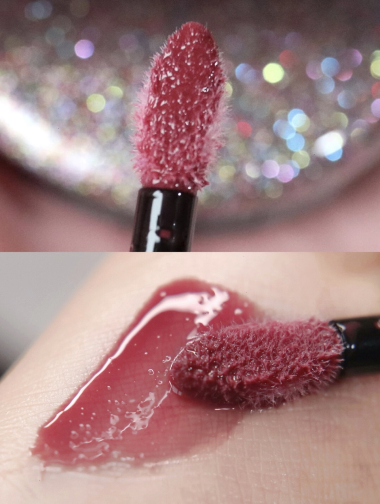 tf唇釉哪一只带细闪,tf唇釉04蜜桃乌龙