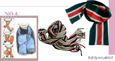 男士围巾怎么系好看,300百种围巾系法