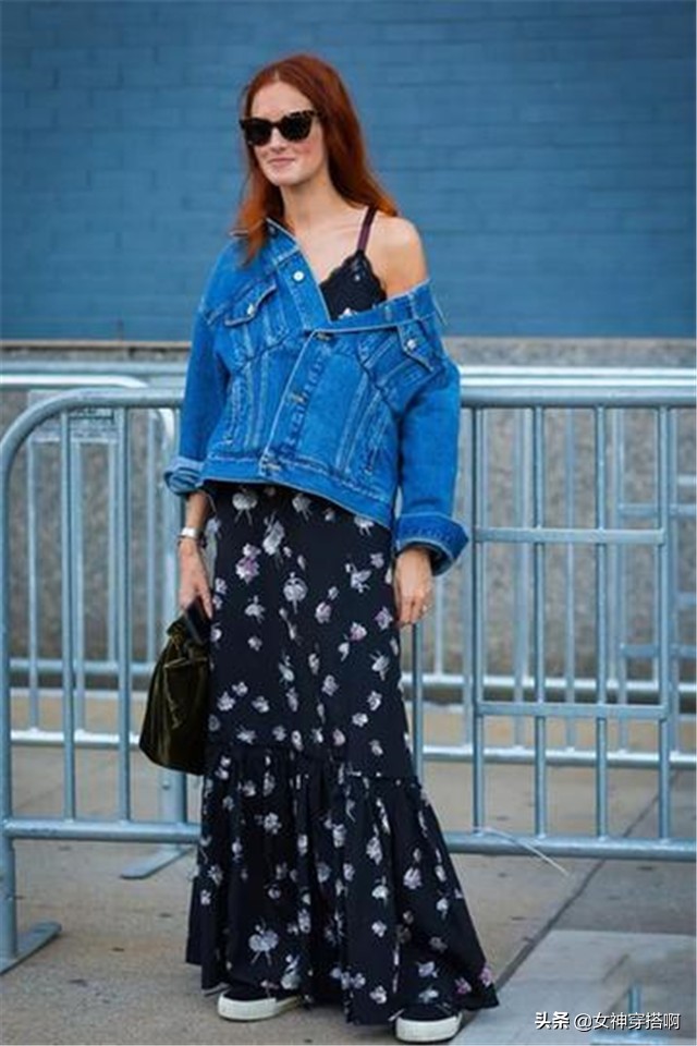 今年最流行的裙子a字裙,a字裙今年流行的爆款女装