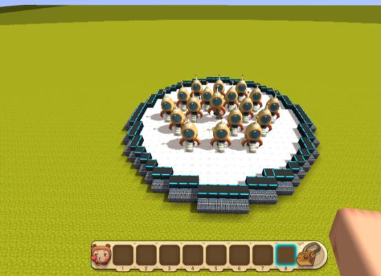 迷你世界创造模式火箭炸图,迷你世界探索火星的秘密