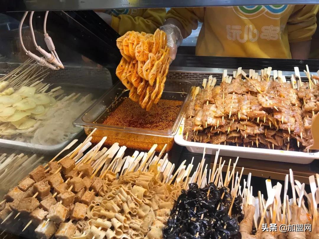 市井串串探店成都,冷串串网红店