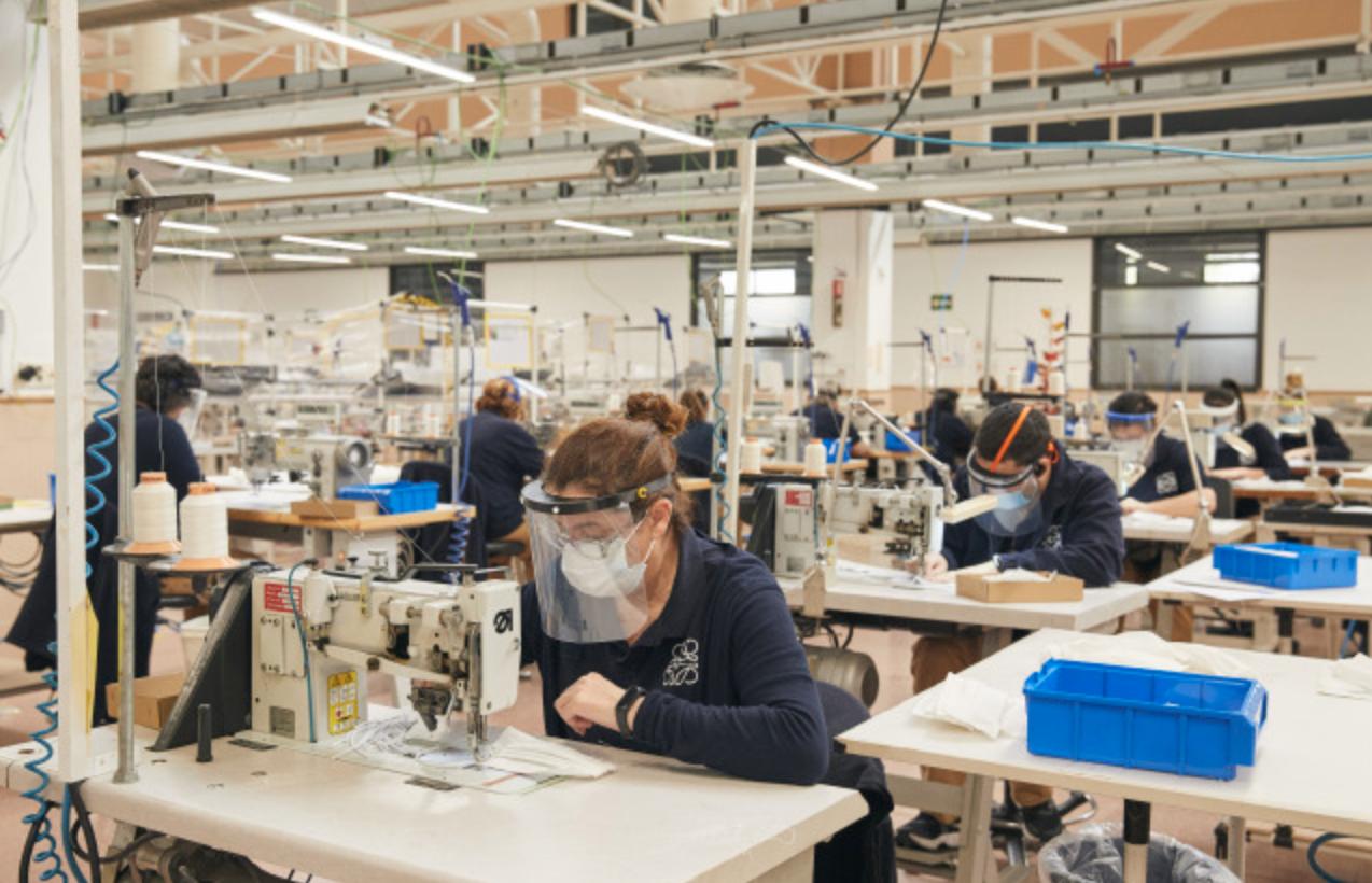 罗意威loewe白色t恤,loewe罗意威t恤联名