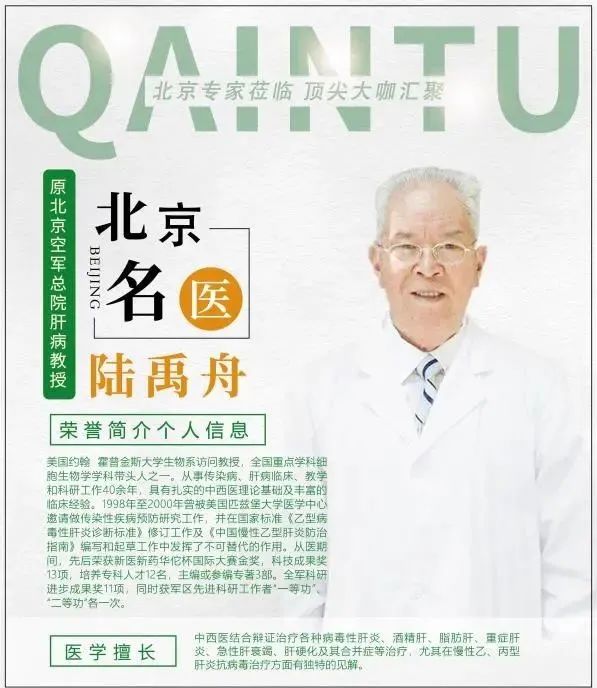 中医肝病专家陆禹舟,陆禹舟教授