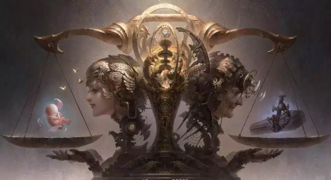 他的手绘原画太牛了,笔下美*欲人**欲飘仙,色调与笔感美煞无数网友