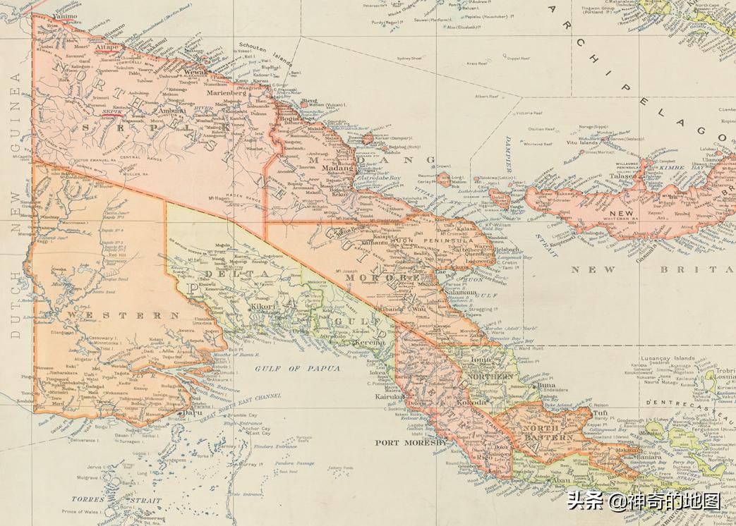 新几内亚岛详细介绍,乱弹岛屿
