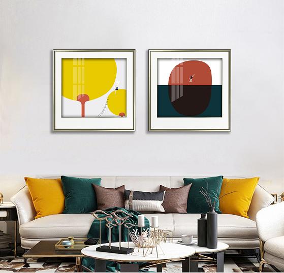 十大惊艳装饰画,很有质感和品味的装饰画