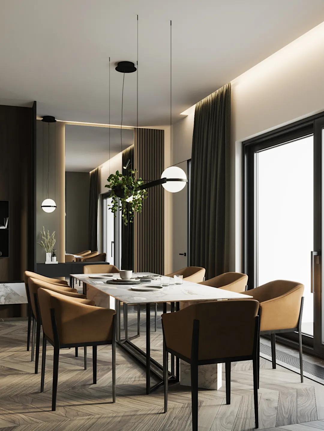 100款简约餐厅装修,100款高颜值餐厅设计