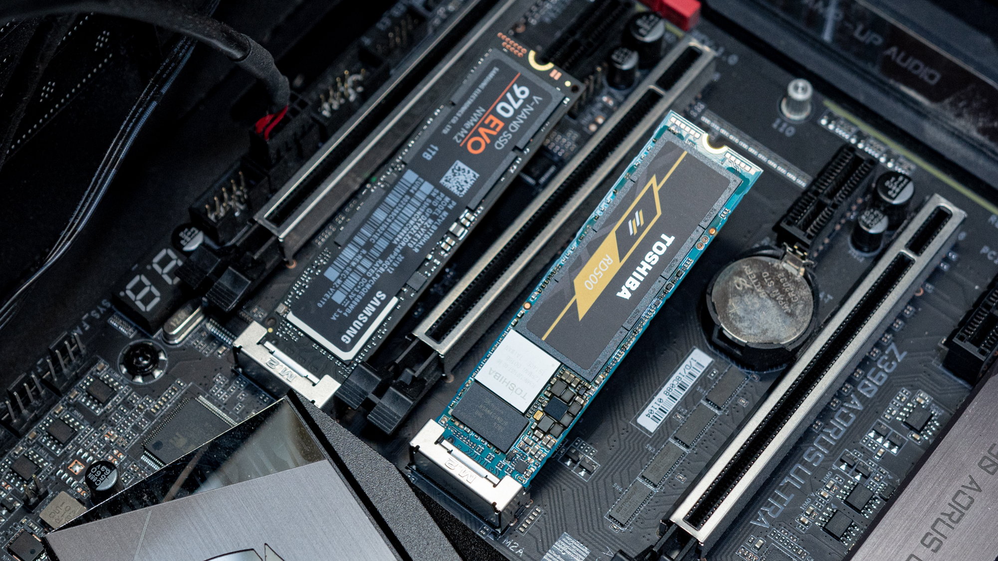 东芝nvme固态硬盘天梯,东芝rc500固态与三星970evo