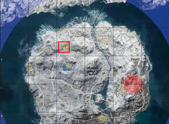 绝地求生吃鸡雪地地图大全,绝地求生雪地地图吃鸡手册