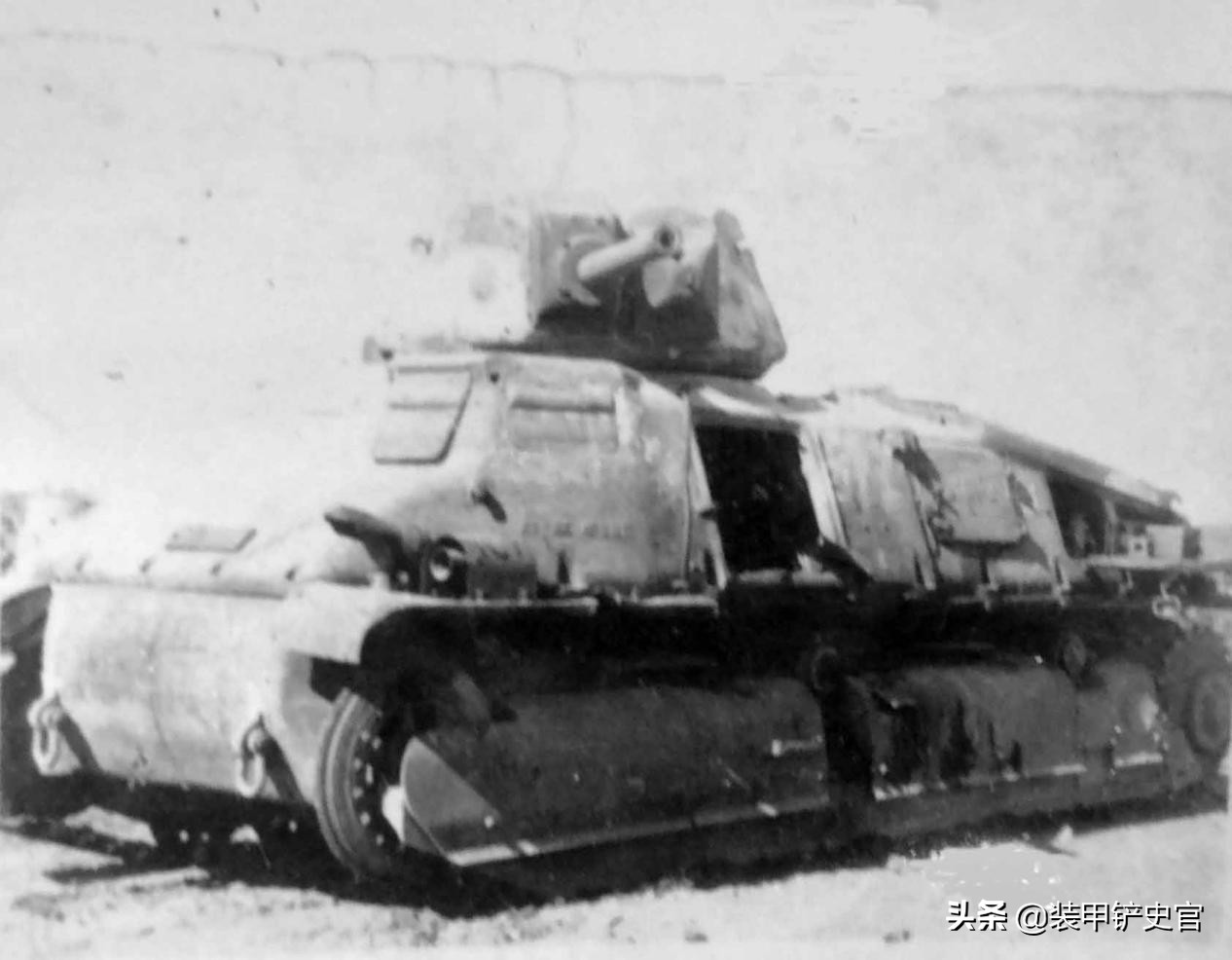 比利时的s35索玛坦克,法国索玛s35中型坦克