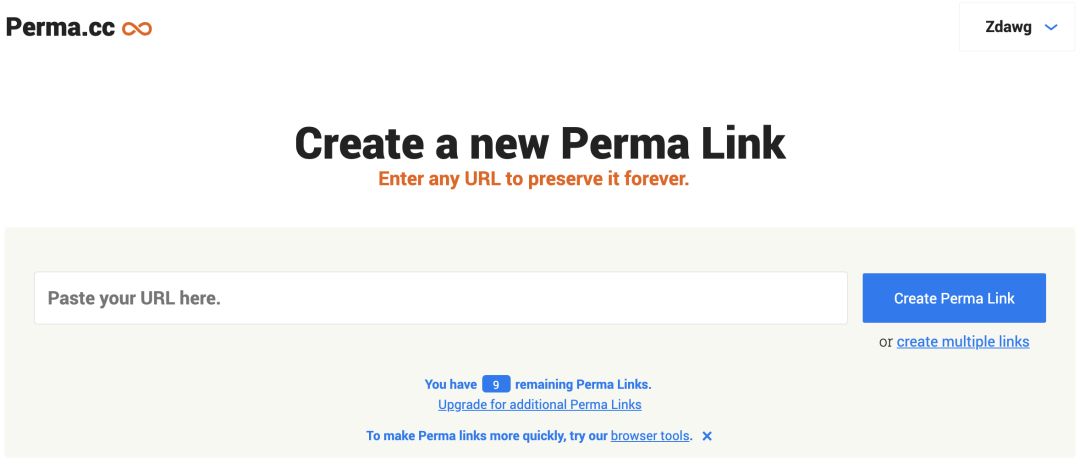用这个web应用永久保存网页，留下“证据”