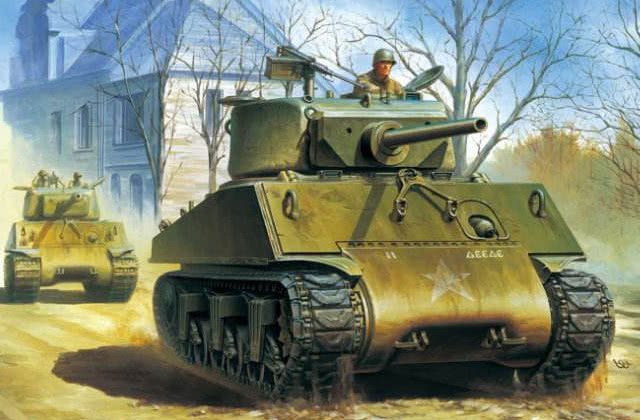 各种型号的谢尔曼m4坦克介绍,m4谢尔曼中型主战坦克最强型号