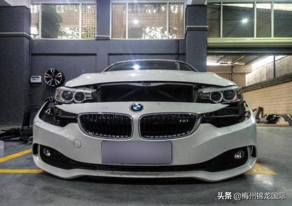 惊艳4系改装,个性宝马4系双门轿跑改装