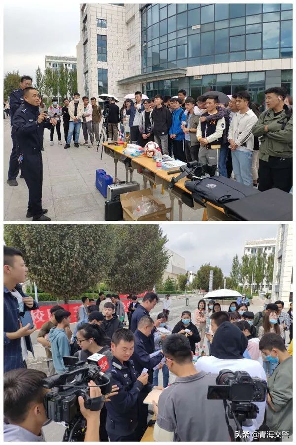 高速交警进校园宣讲交通安全知识,交警叔叔进校园守护安全成长