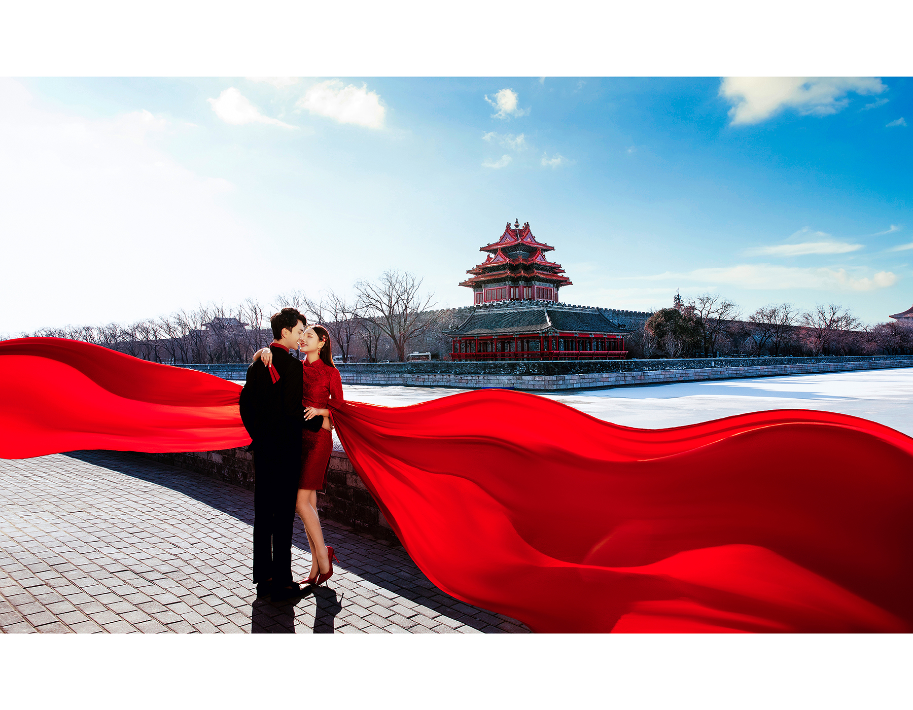 室外拍摄婚纱摄影攻略,北京角楼和鼓楼哪个拍婚纱照好呢