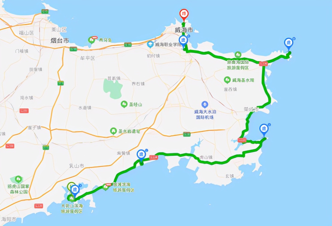 山东自驾游最佳旅游路线发布,山东自驾旅游攻略最全最好的线路