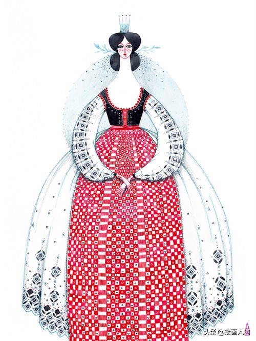 簸箕画民族风绘画图片,中国风元素的绘画