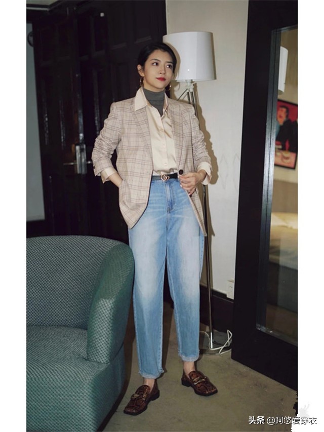 三木母女的冬季无龄感穿搭,三木西装博主穿搭155高