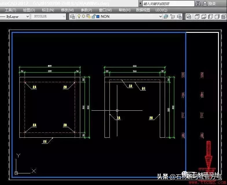 cad标注比例1:100怎么回事,cad模型空间如何使用不同比例标注