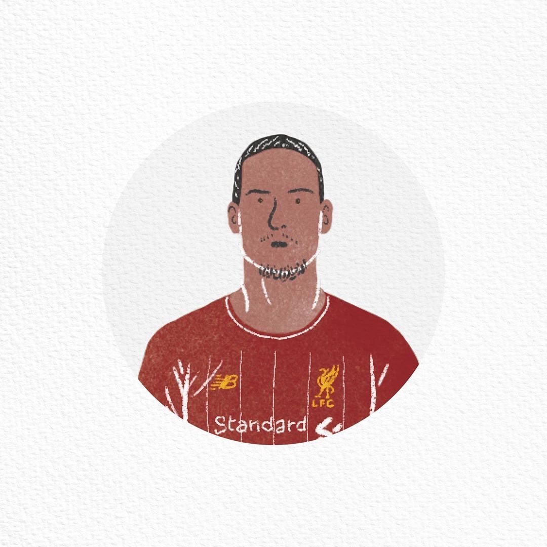 范戴克壁纸足球,足球最强防守后卫范戴克