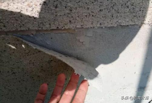 外墙真石漆脱落是什么原因,真石漆为什么大面积脱落