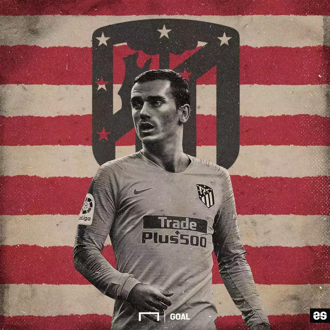 格里兹曼穿上了红蓝战袍,fc红蓝对决格里兹曼