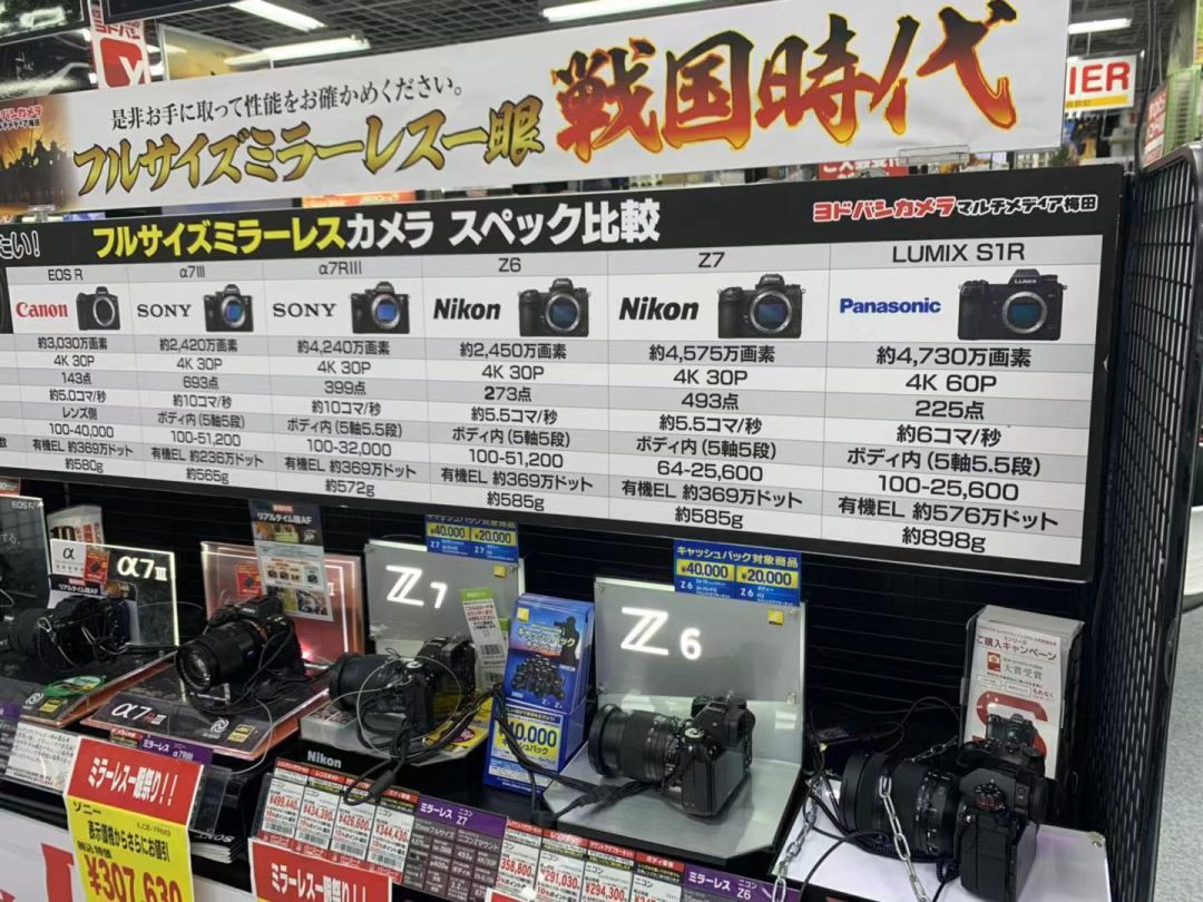 日本和中国哪里买相机便宜,日本买相机和国内的价格差多少