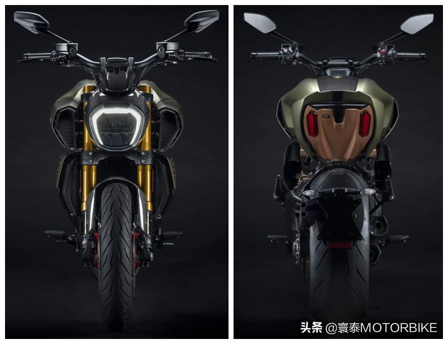 杜卡迪和兰博基尼合作的摩托,杜卡迪大魔鬼2021款最帅摩托车