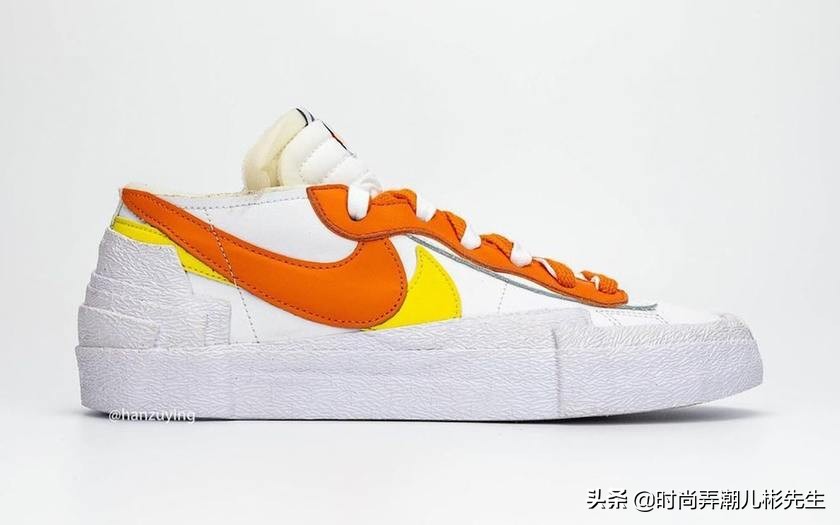 sacaixnikeblazerlow白橙,sacaixnike测评