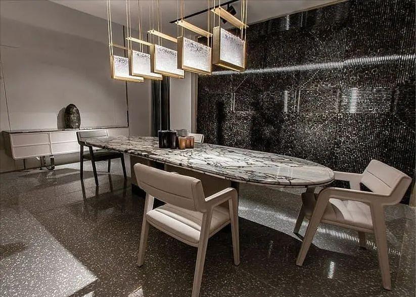 3分钟带你了解大理石餐桌,大理石餐桌短视频