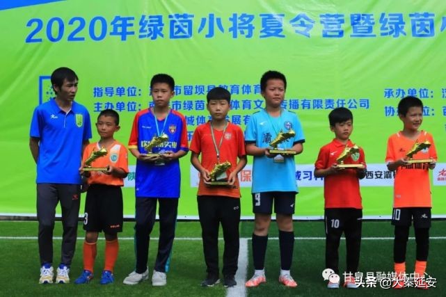 盛夏绿茵赛场挥汗如雨甘泉足球小将载誉归来