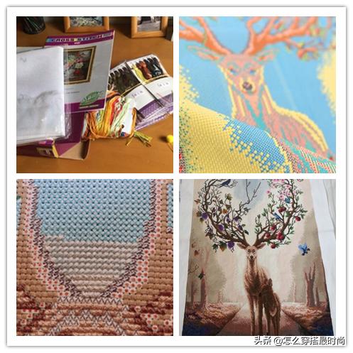 高级十字绣图案大全,十字绣怎样做不浪费线