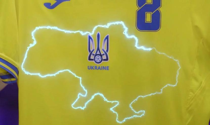 乌克兰标志球服,乌克兰球衣为什么印对手国旗