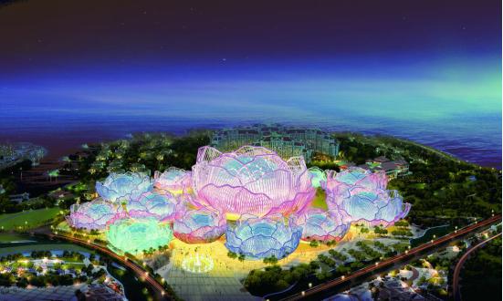 许家印120亿打造莲花形足球场,许家印恒大足球专业足球场