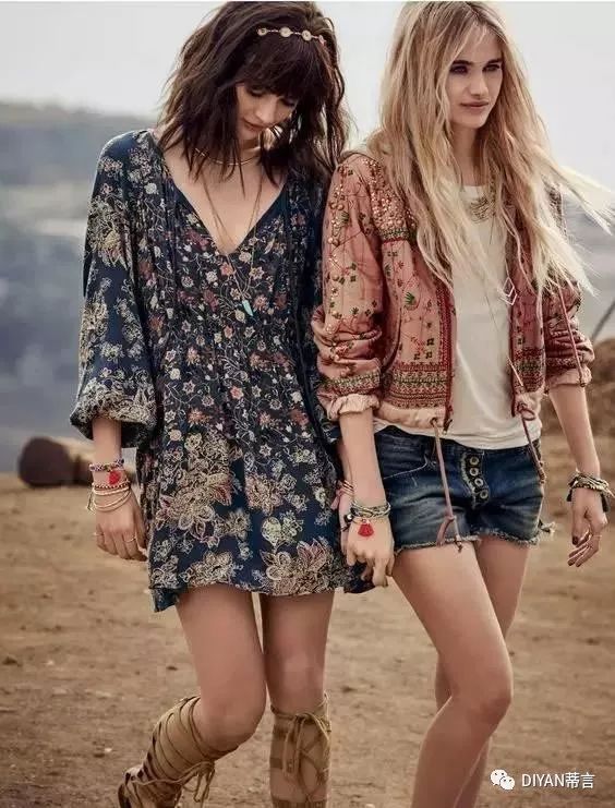 波西米亚复古裙夏季,波西米亚蕾丝裙