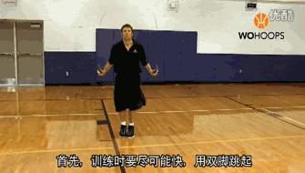 不用双脚跳绳,双脚轮换跳绳的简单技巧一学就会