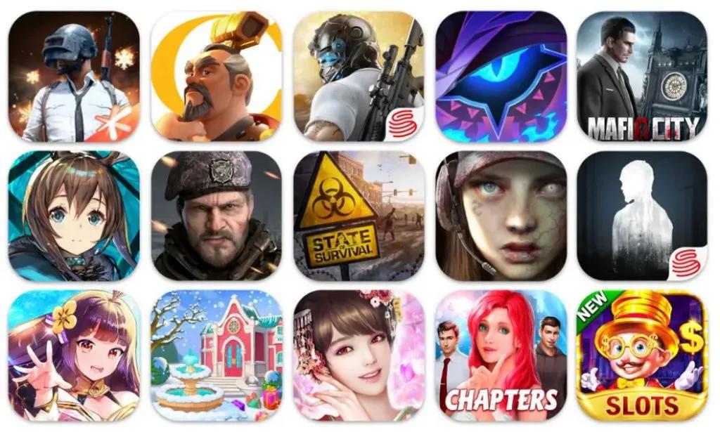 出海TOP30收入榜：PUBGMOBILE海外月流水6.4亿元，SLG仍称霸！