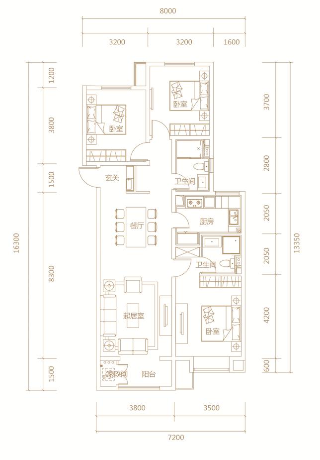 南中环保利东郡介绍房型,太原南中环保利东郡