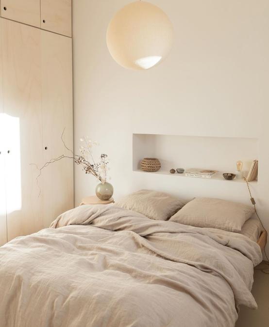 原木风格装修搭配藤编,原木元素打造自由舒适的家居空间