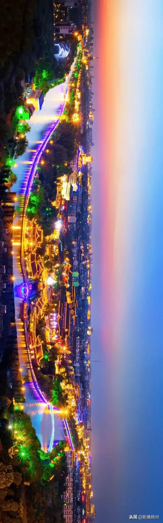 扬州古运河风光带图片,扬州旅游景点古运河图片大全