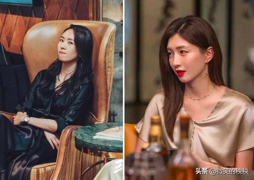 比起顾佳“贵妇”风,王漫妮的显贵穿搭和精准购物,更值得参考