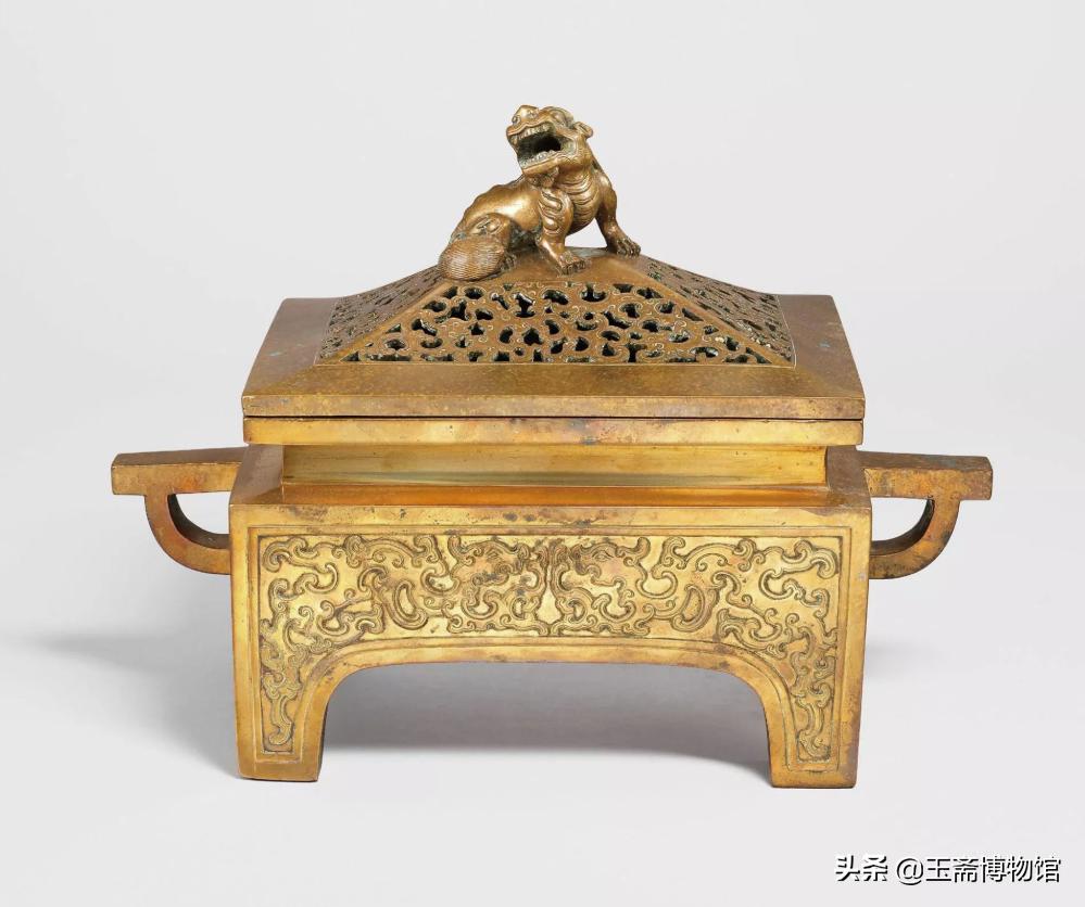 麒麟尊图,国宝文物麒麟尊