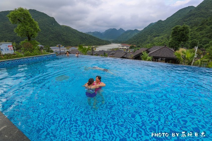 巴厘岛式私密温泉度假,听山野清风