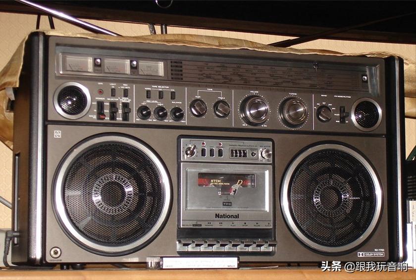 松下老式录音机,松下蓝色超薄磁带播放机